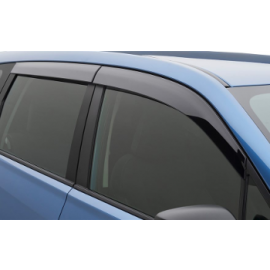 Forester Side Window Deflectors - Chrome